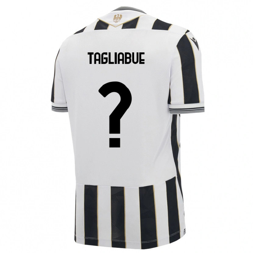 Danxen Hombre Camiseta Tommaso Tagliabue #0 Negro Blanco Rosa 1ª Equipación 2026/27 La Camisa México