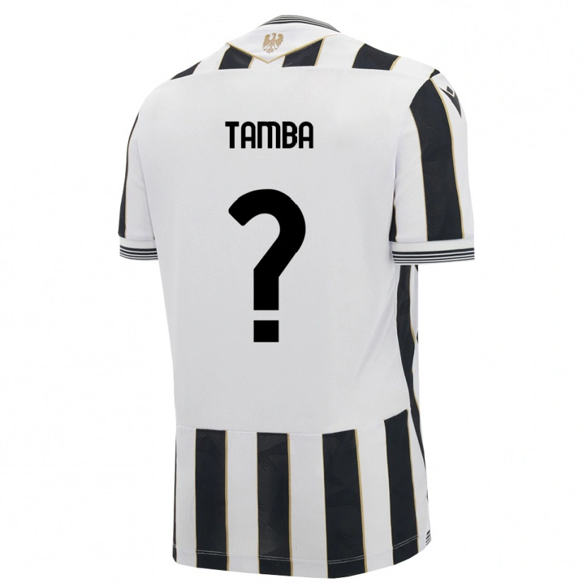 Danxen Hombre Camiseta Ibrahima Tamba #0 Negro Blanco Rosa 1ª Equipación 2026/27 La Camisa México