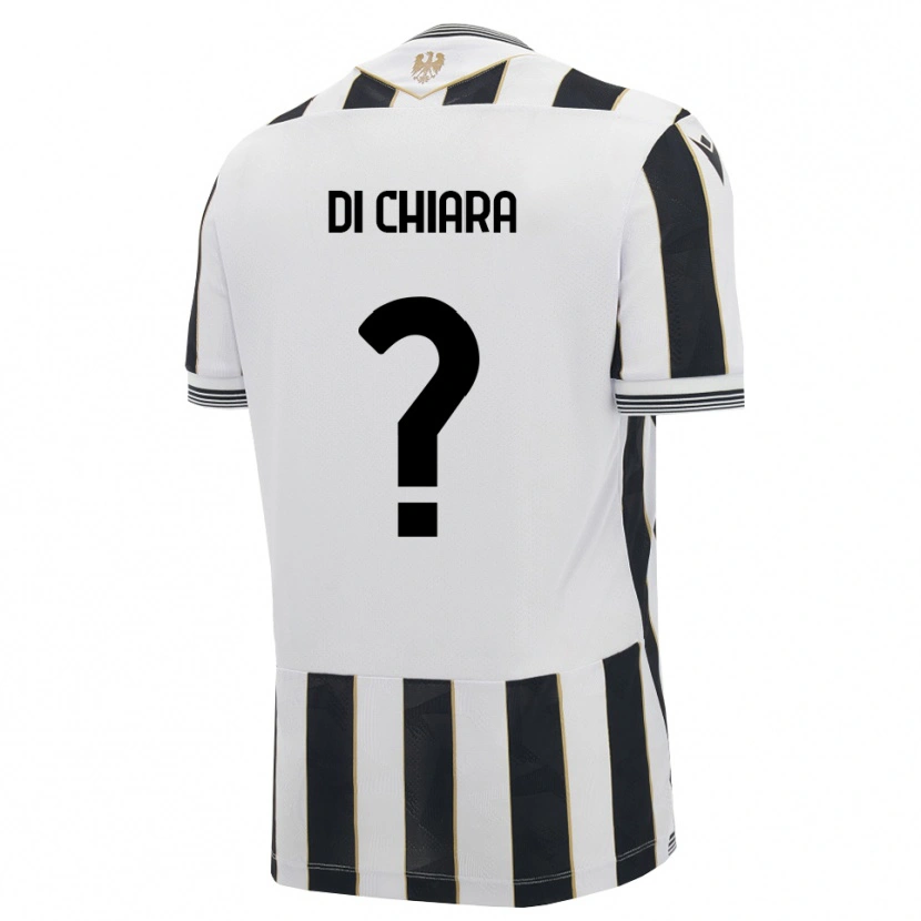 Danxen Hombre Camiseta Andrea Di Chiara #0 Negro Blanco Rosa 1ª Equipación 2026/27 La Camisa México