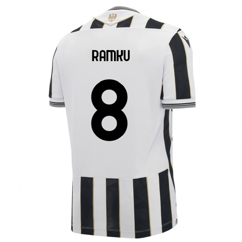 Danxen Hombre Camiseta Alex Ramku #8 Negro Blanco Rosa 1ª Equipación 2026/27 La Camisa México