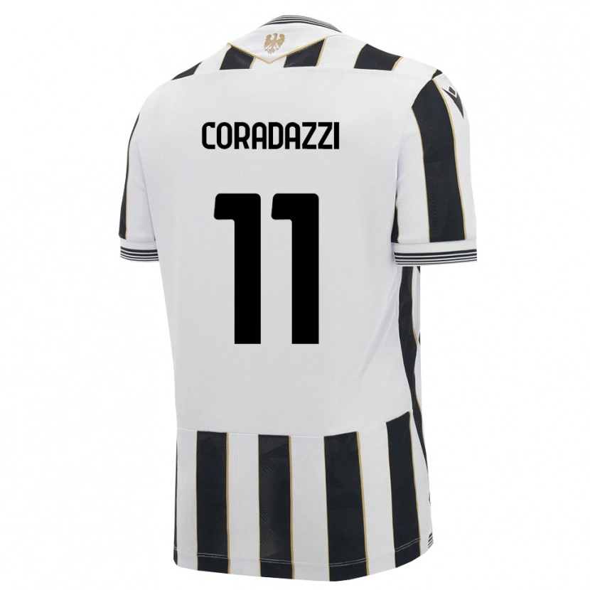 Danxen Hombre Camiseta Niccolò Coradazzi #11 Negro Blanco Rosa 1ª Equipación 2026/27 La Camisa México