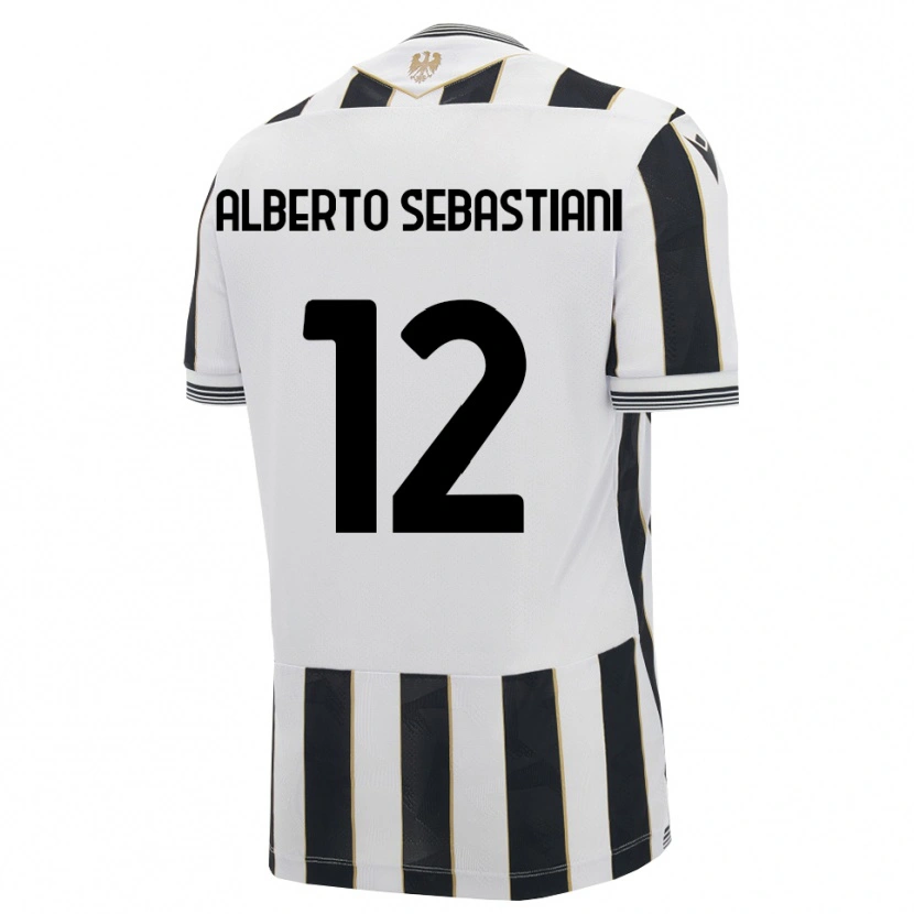 Danxen Hombre Camiseta José Alberto Sebastiani #12 Negro Blanco Rosa 1ª Equipación 2026/27 La Camisa México