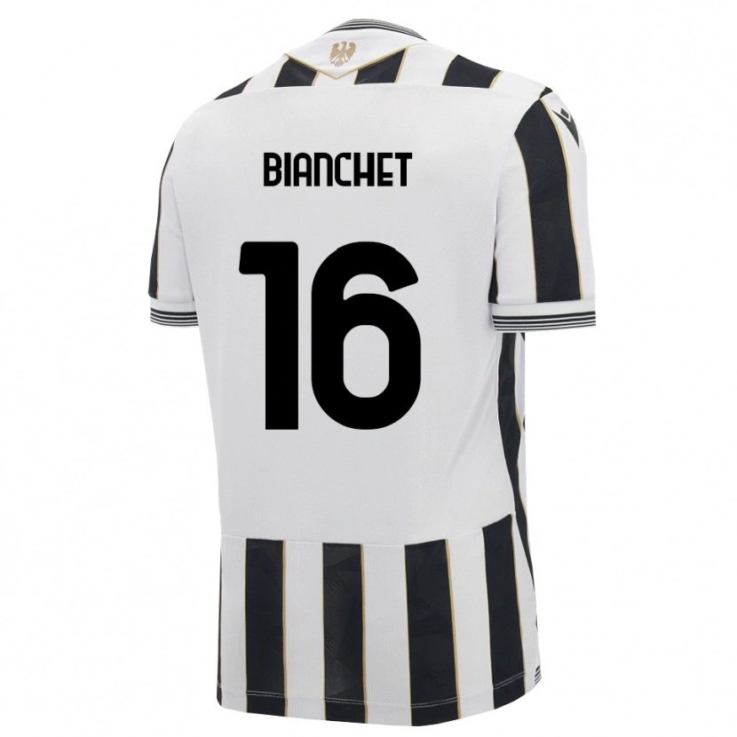Danxen Hombre Camiseta Alessandro Bianchet #16 Negro Blanco Rosa 1ª Equipación 2026/27 La Camisa México