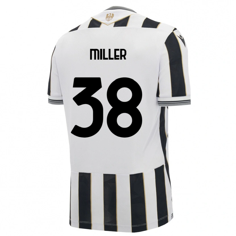 Danxen Hombre Camiseta Lennon Miller #38 Negro Blanco Rosa 1ª Equipación 2026/27 La Camisa México