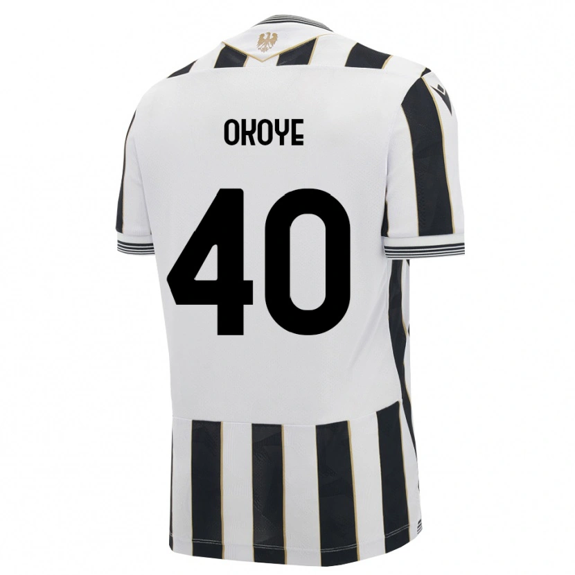 Danxen Hombre Camiseta Maduka Okoye #40 Negro Blanco Rosa 1ª Equipación 2026/27 La Camisa México
