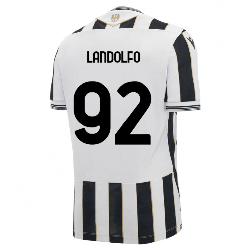 Danxen Hombre Camiseta Tommaso Landolfo #92 Negro Blanco Rosa 1ª Equipación 2026/27 La Camisa México