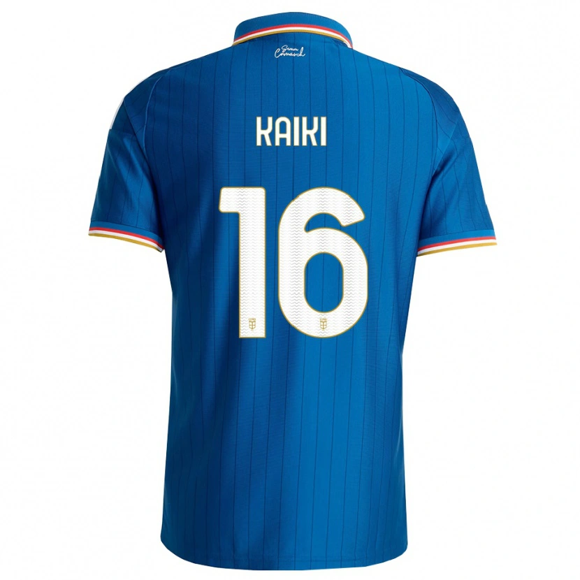 Danxen Hombre Camiseta Kaiki Bruno Da Silva #16 Azul Blanco Rojo 1ª Equipación 2026/27 La Camisa México
