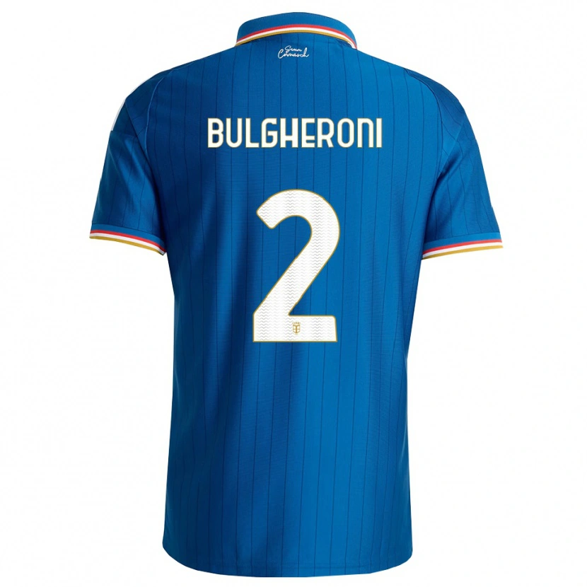 Danxen Hombre Camiseta Italo Bulgheroni #2 Azul Blanco Rojo 1ª Equipación 2026/27 La Camisa México