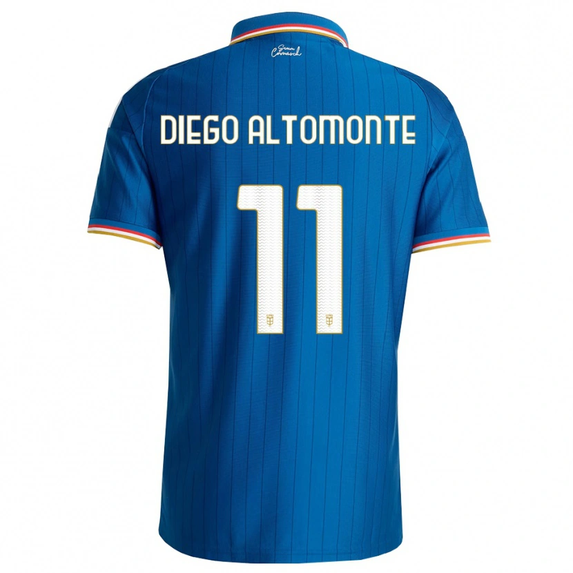 Danxen Hombre Camiseta Thomas Diego Altomonte #11 Azul Blanco Rojo 1ª Equipación 2026/27 La Camisa México