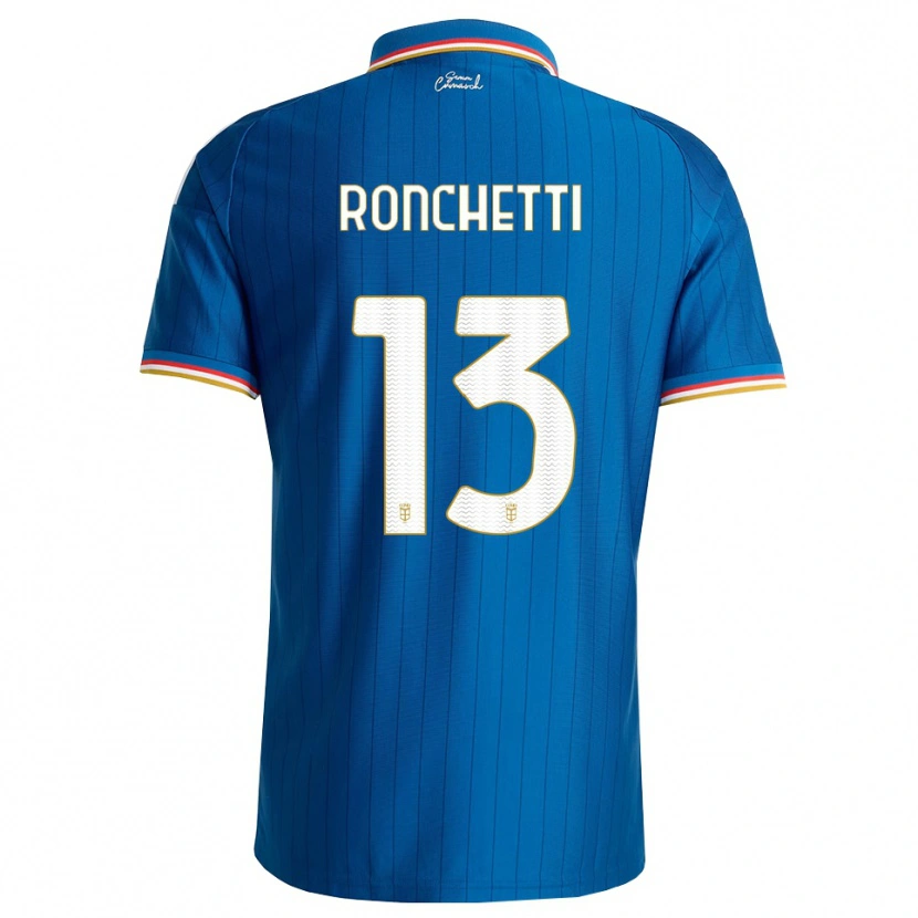 Danxen Hombre Camiseta Fabio Ronchetti #13 Azul Blanco Rojo 1ª Equipación 2026/27 La Camisa México