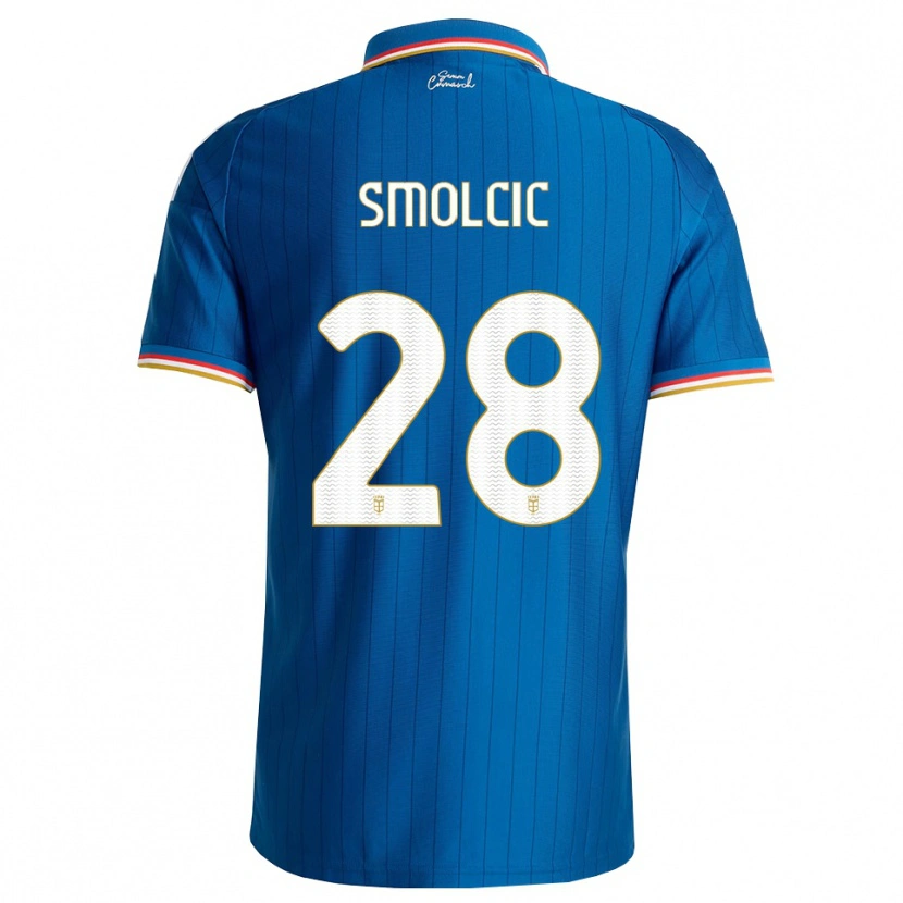 Danxen Hombre Camiseta Ivan Smolcic #28 Azul Blanco Rojo 1ª Equipación 2026/27 La Camisa México