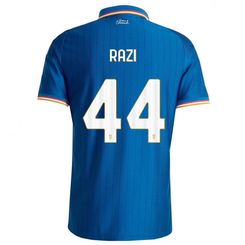 Danxen Hombre Camiseta Naj Razi #44 Azul Blanco Rojo 1ª Equipación 2026/27 La Camisa México