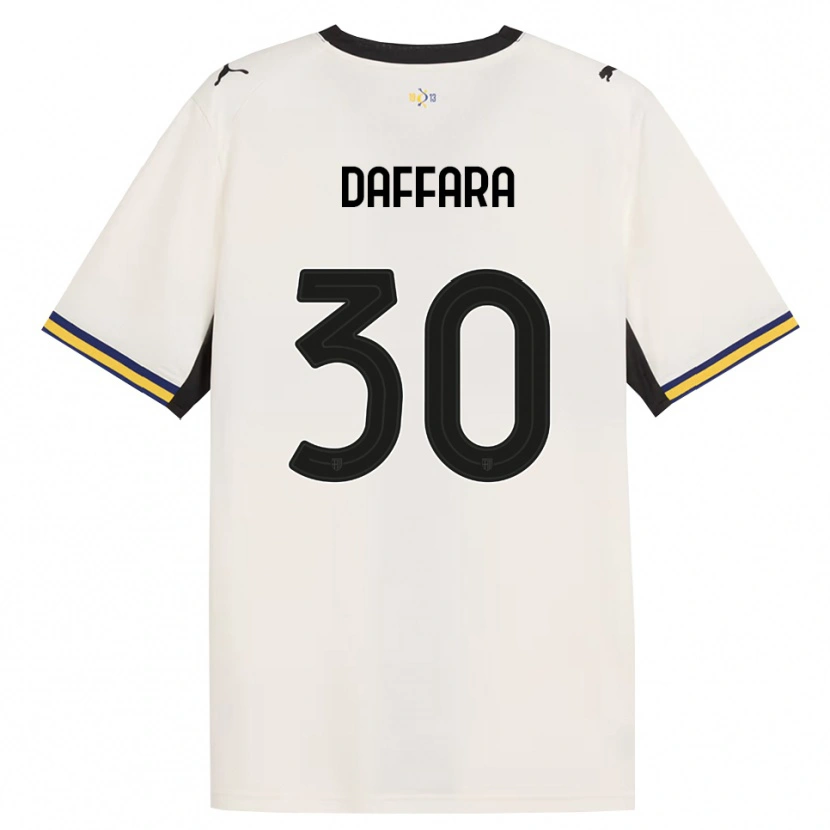 Danxen Hombre Camiseta Giovanni Daffara #30 Blanco Roto Negro Amarillo 1ª Equipación 2026/27 La Camisa México