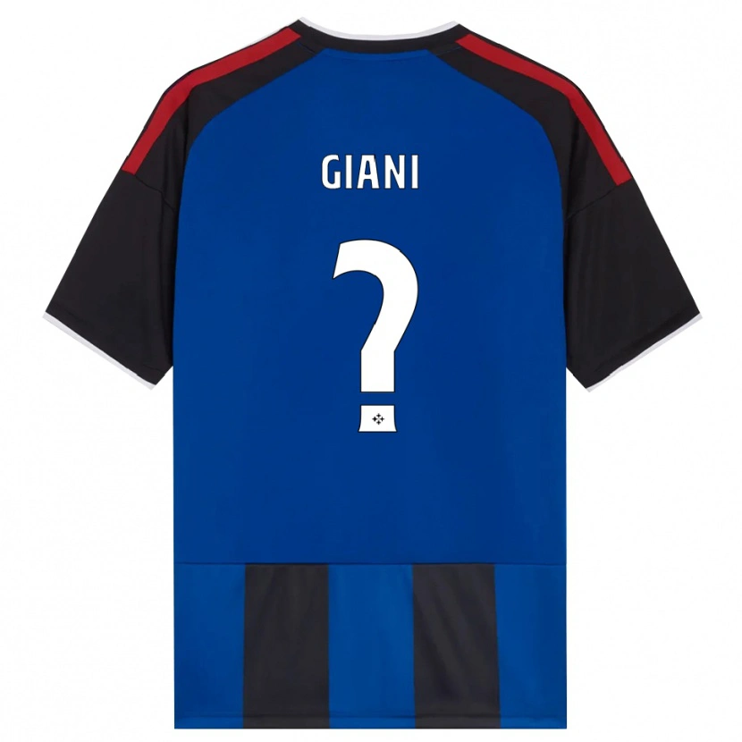 Danxen Hombre Camiseta Elia Giani #0 Negro Rojo Blanco Azul 1ª Equipación 2026/27 La Camisa México