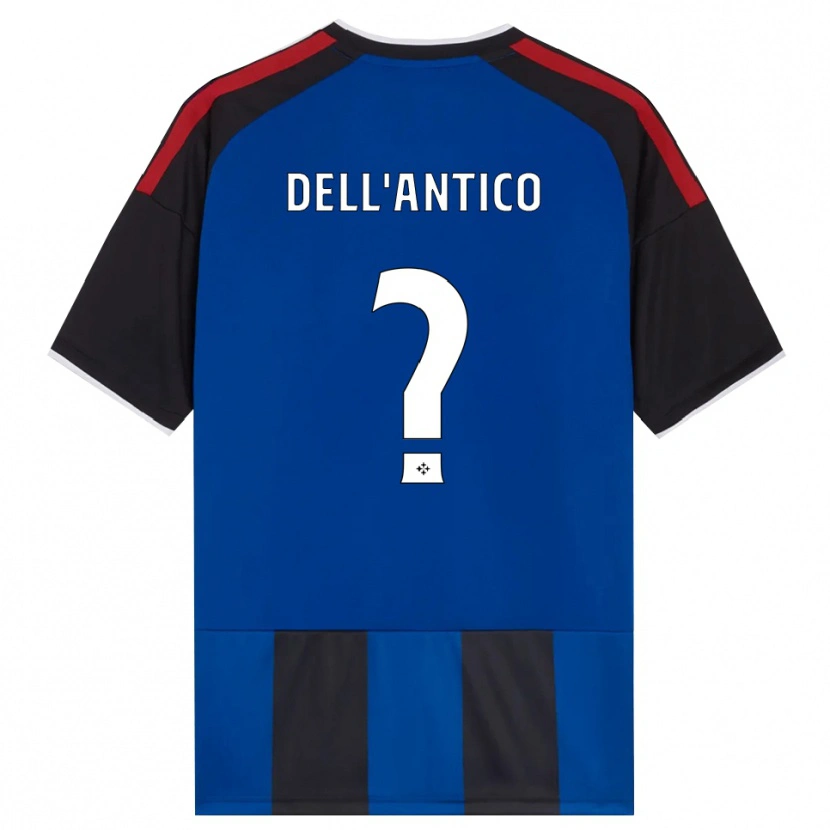 Danxen Hombre Camiseta Lapo Dell'antico #0 Negro Rojo Blanco Azul 1ª Equipación 2026/27 La Camisa México