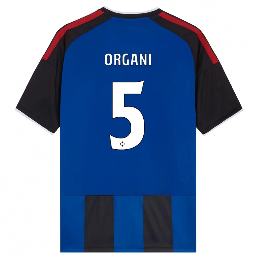 Danxen Hombre Camiseta Gianluca Organi #5 Negro Rojo Blanco Azul 1ª Equipación 2026/27 La Camisa México