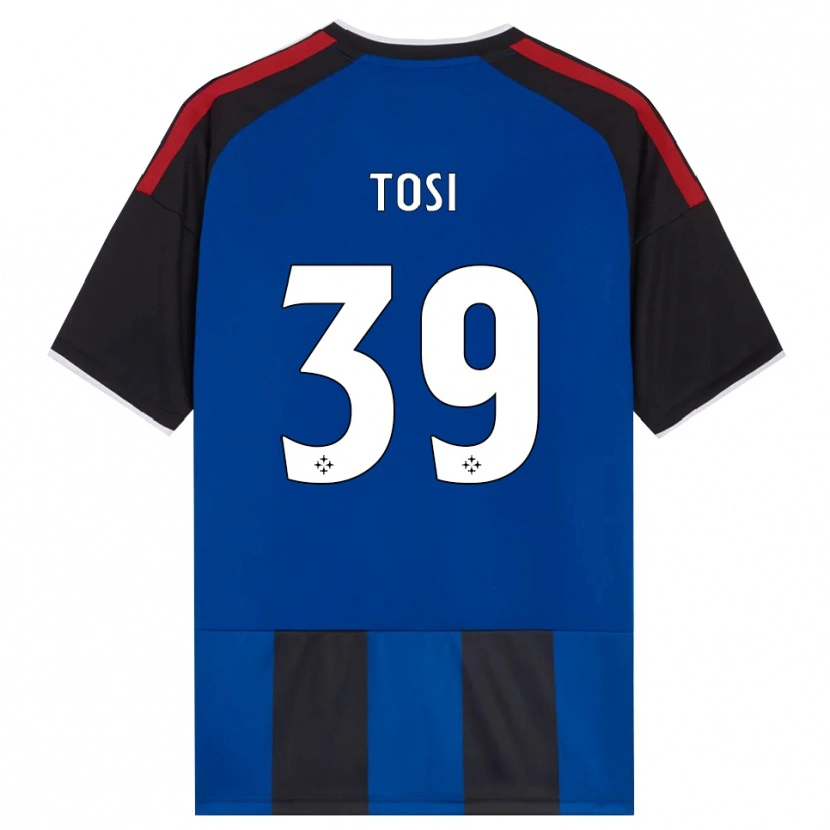 Danxen Hombre Camiseta Lorenzo Tosi #39 Negro Rojo Blanco Azul 1ª Equipación 2026/27 La Camisa México