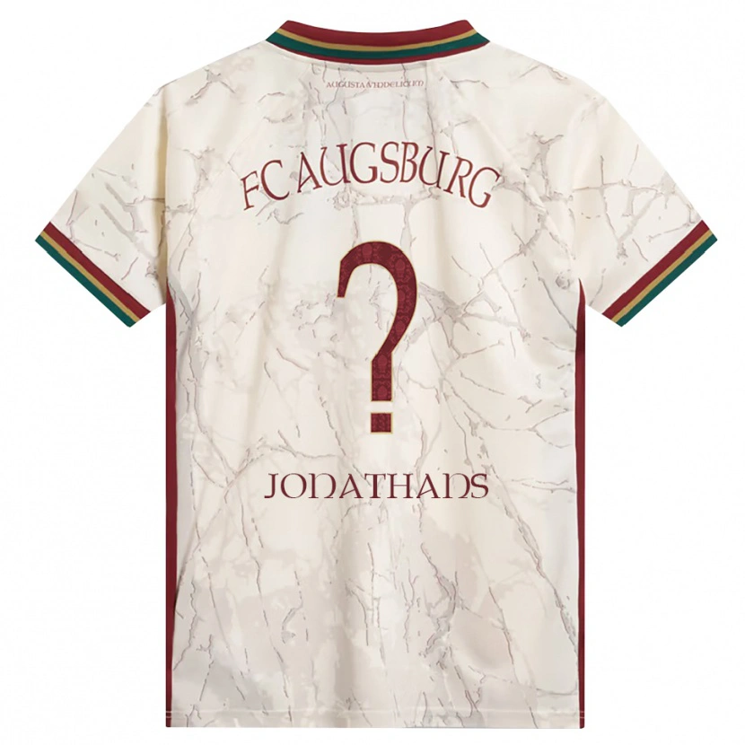 Danxen Hombre Camiseta David Jonathans #0 Verde Arroz Blanco Burdeos 1ª Equipación 2026/27 La Camisa México