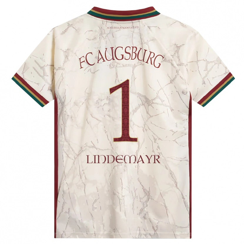 Danxen Hombre Camiseta Lisa Lindemayr #1 Verde Arroz Blanco Burdeos 1ª Equipación 2026/27 La Camisa México