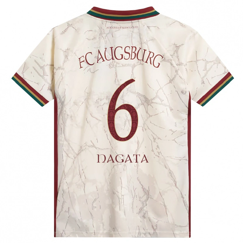 Danxen Hombre Camiseta Ryoji Nagata #6 Verde Arroz Blanco Burdeos 1ª Equipación 2026/27 La Camisa México