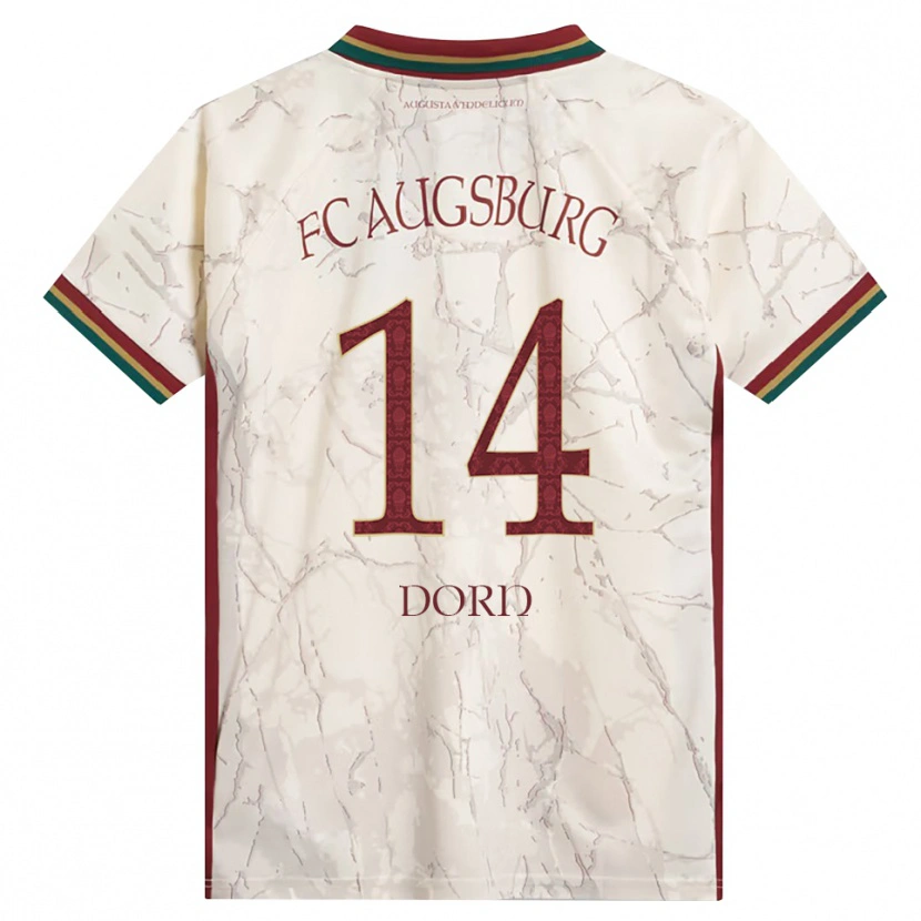 Danxen Hombre Camiseta Emily Dorn #14 Verde Arroz Blanco Burdeos 1ª Equipación 2026/27 La Camisa México