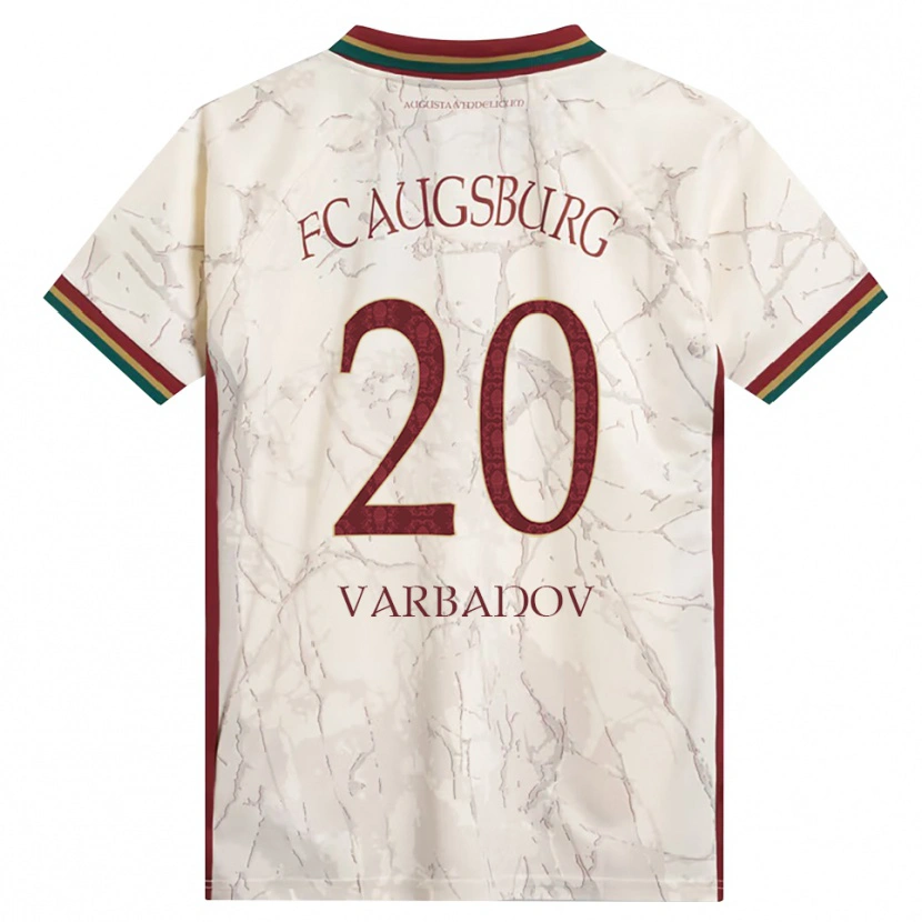 Danxen Hombre Camiseta Svetoslav Varbanov #20 Verde Arroz Blanco Burdeos 1ª Equipación 2026/27 La Camisa México