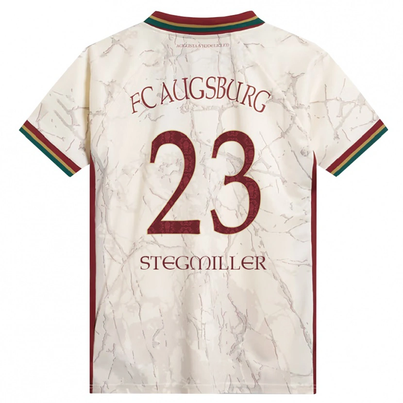 Danxen Hombre Camiseta Louis Stegmiller #23 Verde Arroz Blanco Burdeos 1ª Equipación 2026/27 La Camisa México