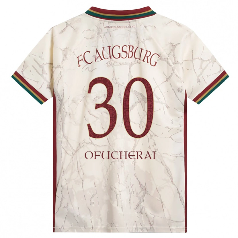 Danxen Hombre Camiseta Isaac Ofucherai #30 Verde Arroz Blanco Burdeos 1ª Equipación 2026/27 La Camisa México