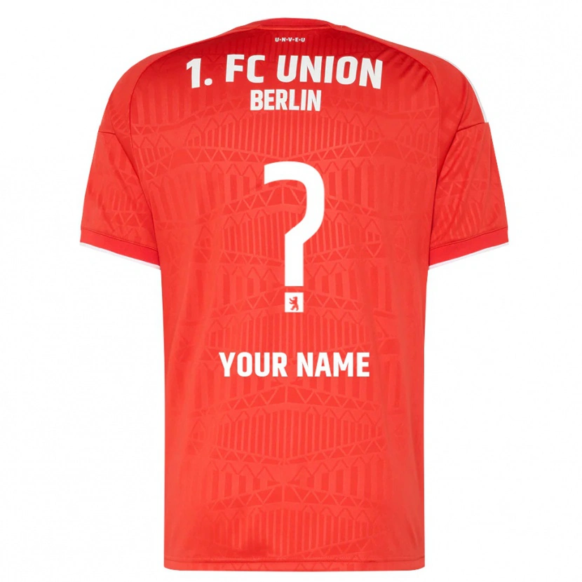 Danxen Hombre Camiseta Su Nombre #0 Rojo Blanco 1ª Equipación 2026/27 La Camisa México