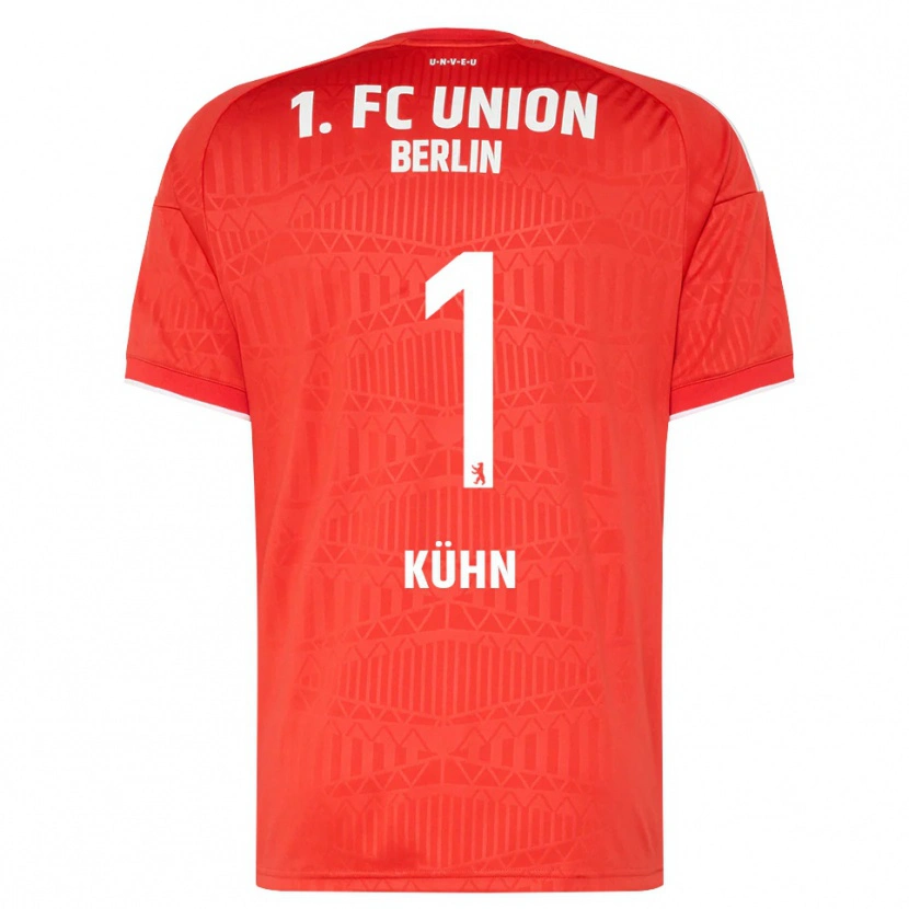 Danxen Hombre Camiseta Samuel Kühn #1 Rojo Blanco 1ª Equipación 2026/27 La Camisa México