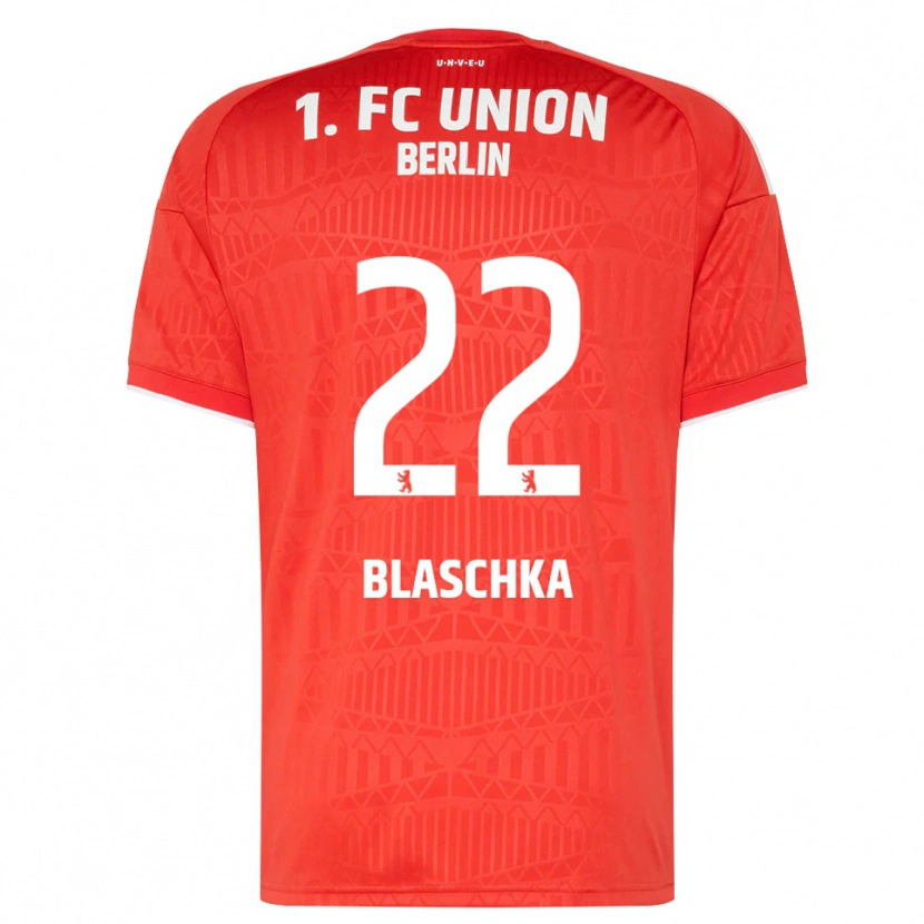 Danxen Hombre Camiseta Anouk Blaschka #22 Rojo Blanco 1ª Equipación 2026/27 La Camisa México