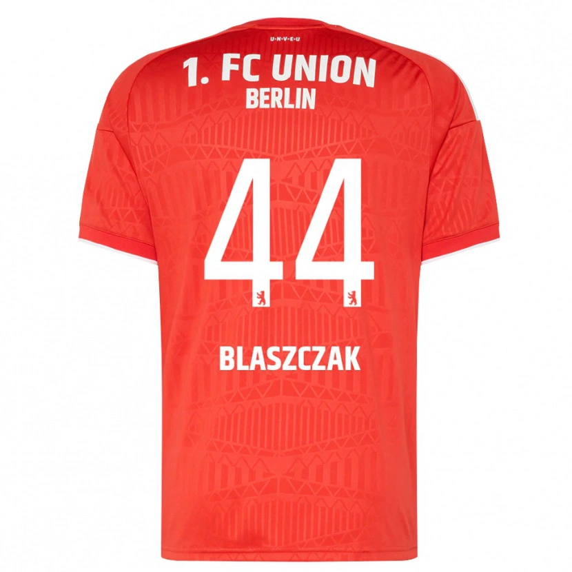 Danxen Hombre Camiseta Tim Blaszczak #44 Rojo Blanco 1ª Equipación 2026/27 La Camisa México