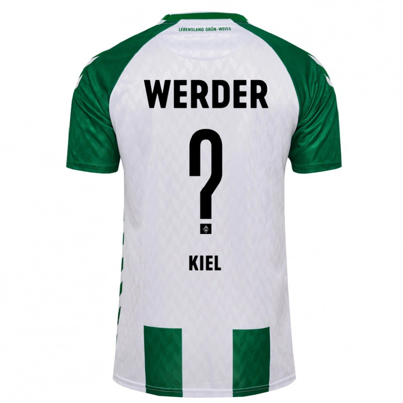 Danxen Hombre Camiseta Bennet Kiel #0 Verde Blanco 1ª Equipación 2026/27 La Camisa México