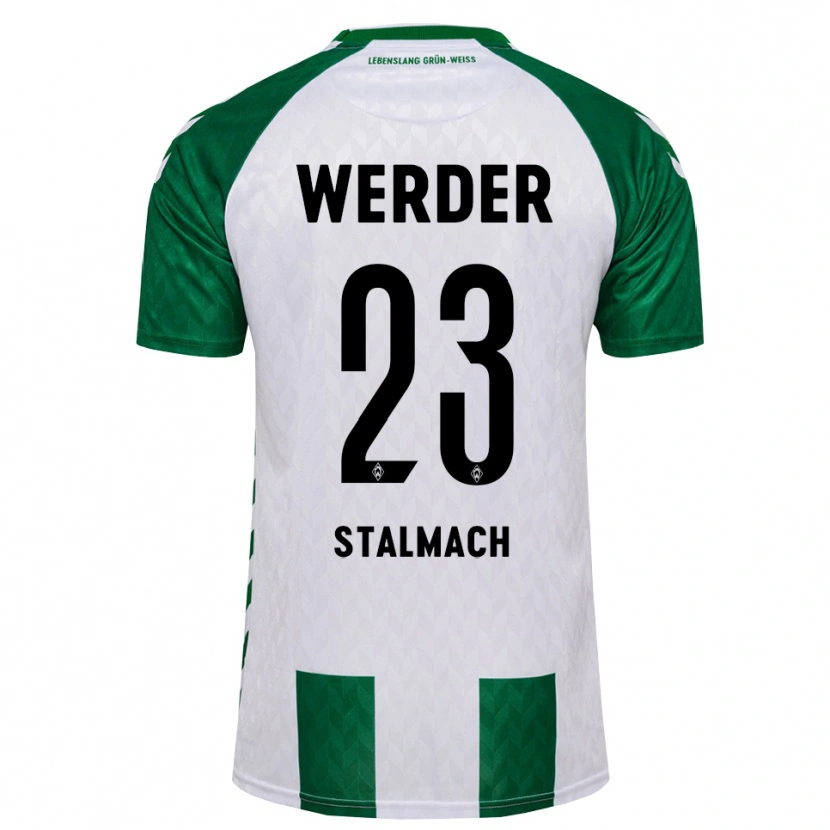 Danxen Hombre Camiseta Dariusz Stalmach #23 Verde Blanco 1ª Equipación 2026/27 La Camisa México