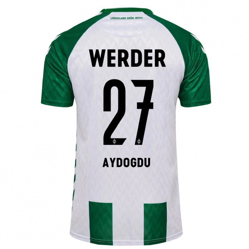 Danxen Hombre Camiseta Onur Aydogdu #27 Verde Blanco 1ª Equipación 2026/27 La Camisa México