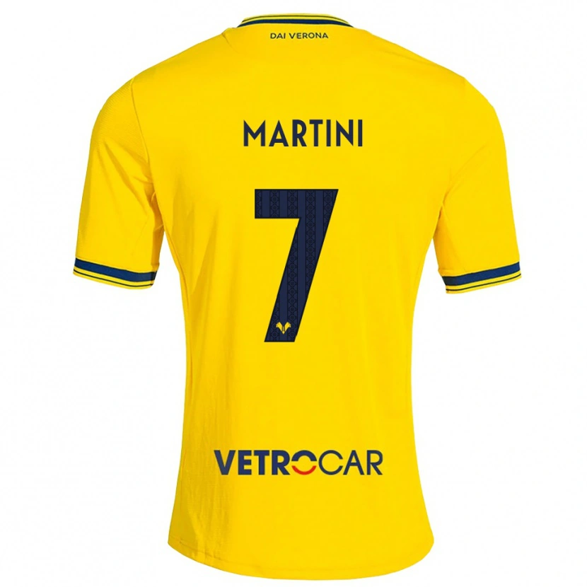 Danxen Hombre Camiseta Matteo Martini #7 Amarillo Rojo 2ª Equipación 2026/27 La Camisa México