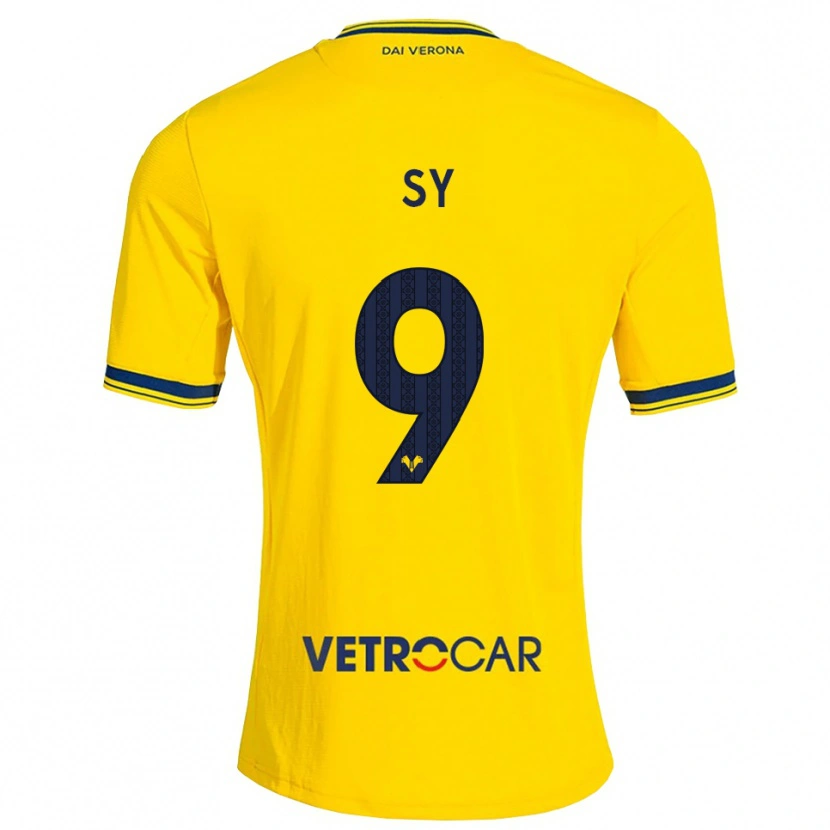 Danxen Hombre Camiseta Samba Sy #9 Amarillo Rojo 2ª Equipación 2026/27 La Camisa México