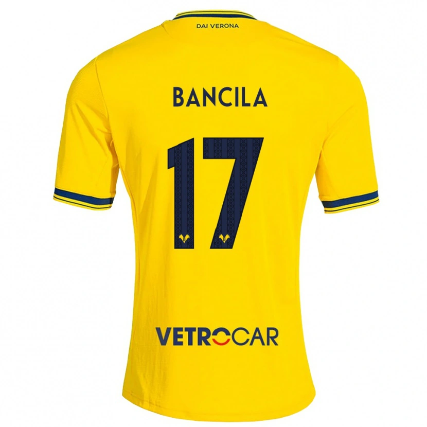 Danxen Hombre Camiseta Darius Bancila #17 Amarillo Rojo 2ª Equipación 2026/27 La Camisa México