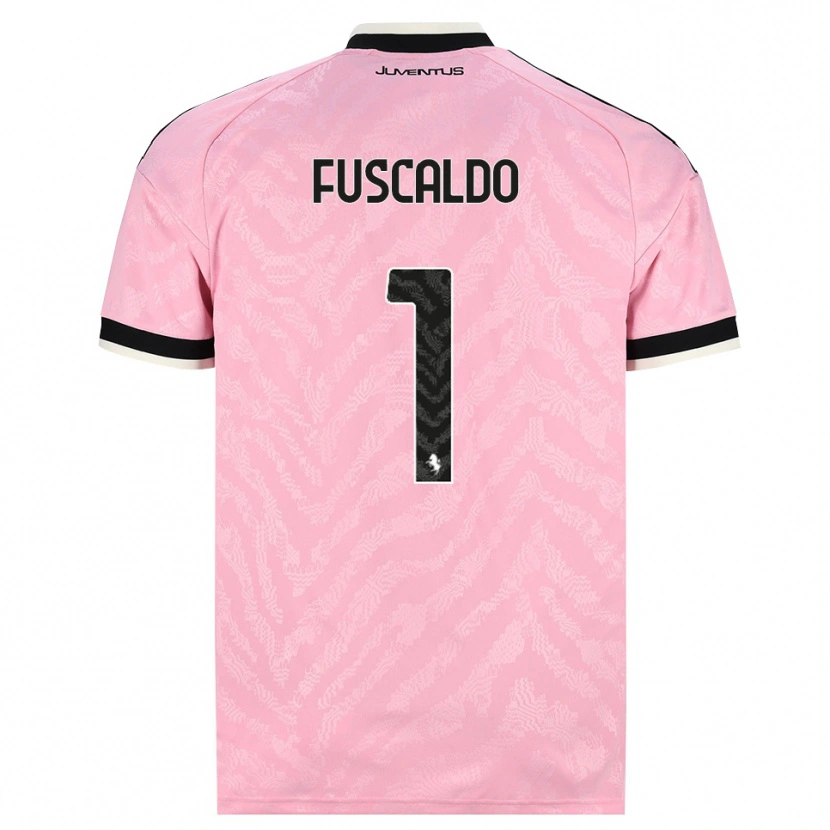 Danxen Hombre Camiseta Matteo Fuscaldo #1 Rosa Negro 2ª Equipación 2026/27 La Camisa México