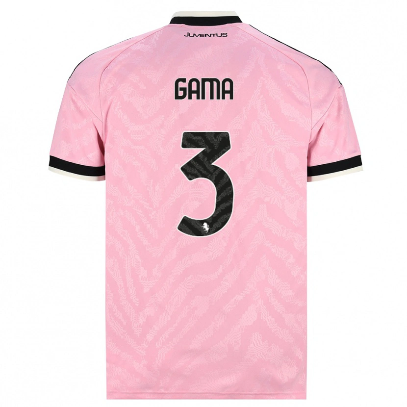 Danxen Hombre Camiseta Sara Gama #3 Rosa Negro 2ª Equipación 2026/27 La Camisa México