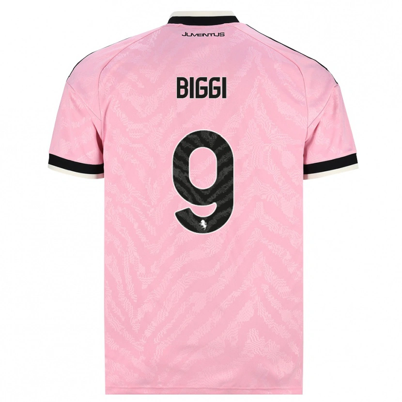 Danxen Hombre Camiseta Silvano Biggi #9 Rosa Negro 2ª Equipación 2026/27 La Camisa México