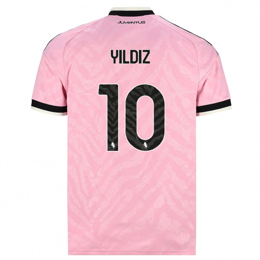 Danxen Hombre Camiseta Kenan Yıldız #10 Rosa Negro 2ª Equipación 2026/27 La Camisa México