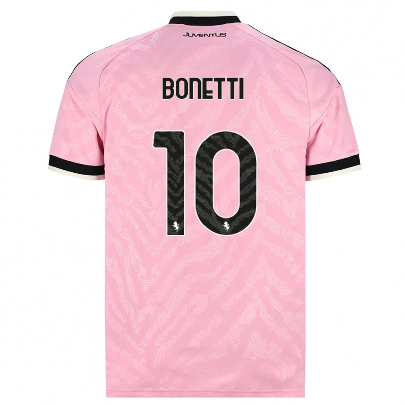 Danxen Hombre Camiseta Andrea Bonetti #10 Rosa Negro 2ª Equipación 2026/27 La Camisa México