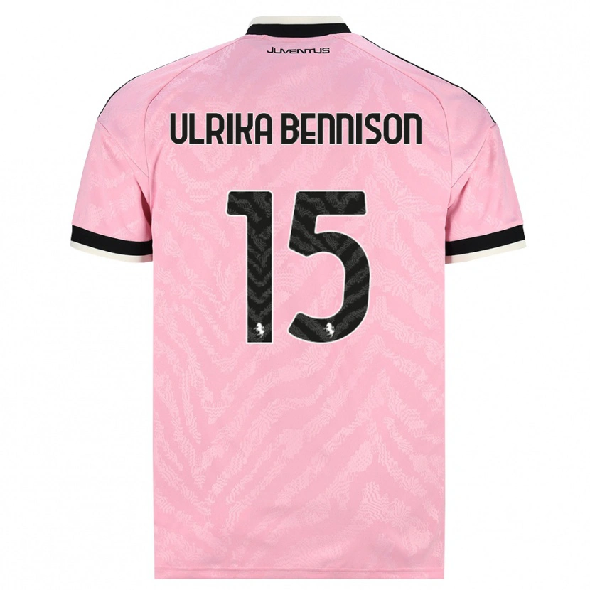 Danxen Hombre Camiseta Hanna Ulrika Bennison #15 Rosa Negro 2ª Equipación 2026/27 La Camisa México