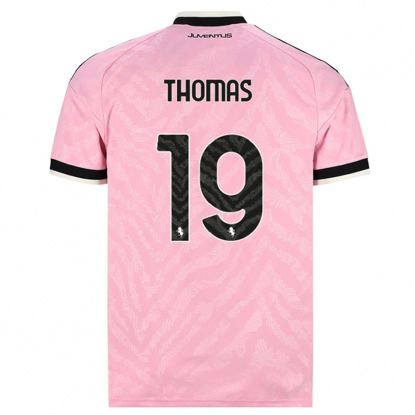 Danxen Hombre Camiseta Lindsey Thomas #19 Rosa Negro 2ª Equipación 2026/27 La Camisa México