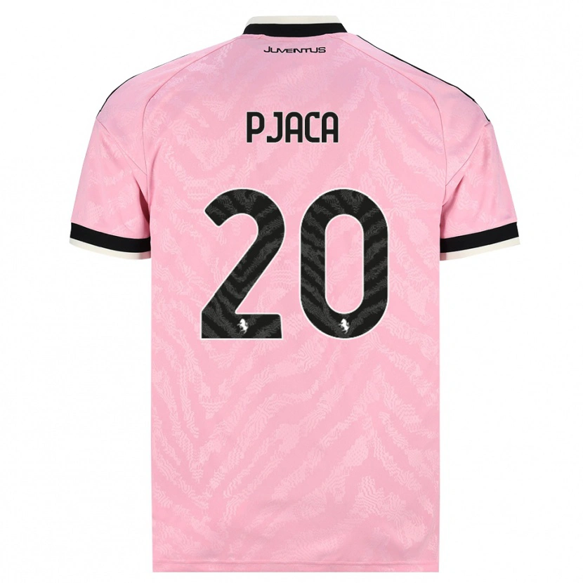 Danxen Hombre Camiseta Marko Pjaca #20 Rosa Negro 2ª Equipación 2026/27 La Camisa México