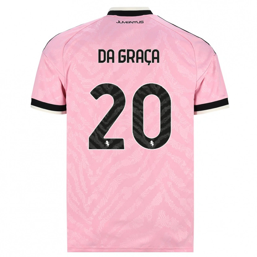 Danxen Hombre Camiseta Cosimo Da Graça #20 Rosa Negro 2ª Equipación 2026/27 La Camisa México
