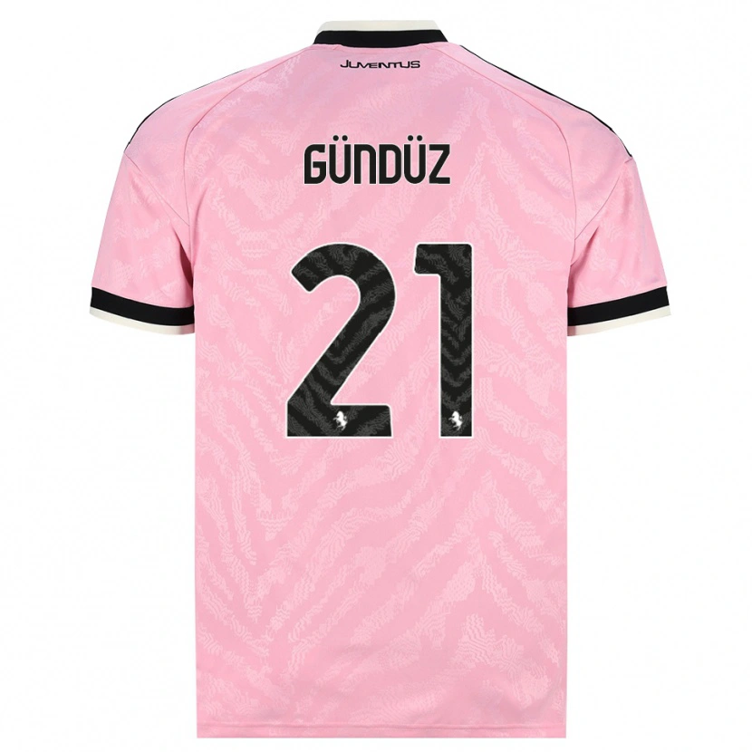 Danxen Hombre Camiseta Teoman Gündüz #21 Rosa Negro 2ª Equipación 2026/27 La Camisa México