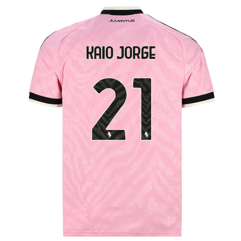 Danxen Hombre Camiseta Kaio Jorge #21 Rosa Negro 2ª Equipación 2026/27 La Camisa México