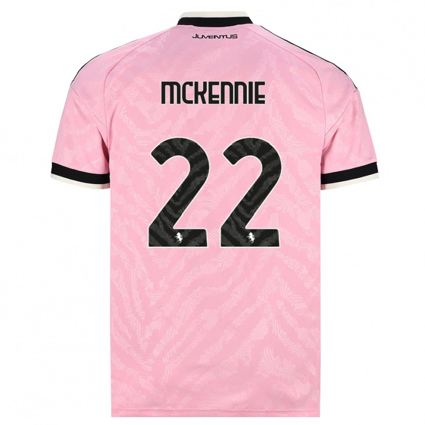 Danxen Hombre Camiseta Weston Mckennie #22 Rosa Negro 2ª Equipación 2026/27 La Camisa México